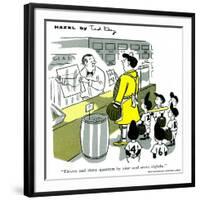 Hazel Cartoon-Ted Key-Framed Giclee Print