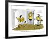 Hazel Cartoon-Ted Key-Framed Giclee Print