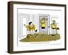 Hazel Cartoon-Ted Key-Framed Giclee Print