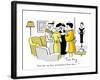 Hazel Cartoon-Ted Key-Framed Giclee Print