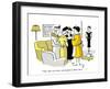 Hazel Cartoon-Ted Key-Framed Giclee Print