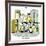 Hazel Cartoon-Ted Key-Framed Giclee Print