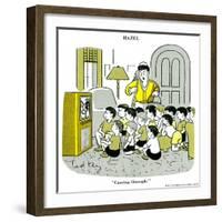 Hazel Cartoon-Ted Key-Framed Giclee Print