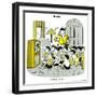 Hazel Cartoon-Ted Key-Framed Giclee Print