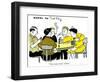 Hazel Cartoon-Ted Key-Framed Giclee Print