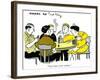 Hazel Cartoon-Ted Key-Framed Giclee Print