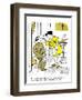 Hazel Cartoon-Ted Key-Framed Giclee Print