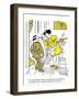 Hazel Cartoon-Ted Key-Framed Giclee Print