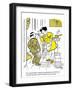 Hazel Cartoon-Ted Key-Framed Giclee Print