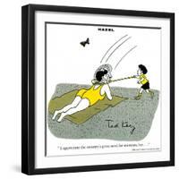 Hazel Cartoon-Ted Key-Framed Giclee Print