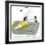 Hazel Cartoon-Ted Key-Framed Giclee Print