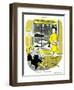 Hazel Cartoon-Ted Key-Framed Giclee Print