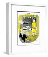 Hazel Cartoon-Ted Key-Framed Giclee Print