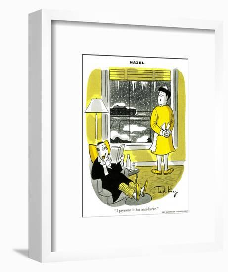 Hazel Cartoon-Ted Key-Framed Giclee Print