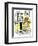 Hazel Cartoon-Ted Key-Framed Giclee Print