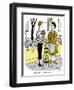 Hazel Cartoon-Ted Key-Framed Giclee Print