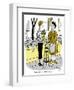 Hazel Cartoon-Ted Key-Framed Giclee Print