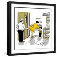 Hazel Cartoon-Ted Key-Framed Giclee Print