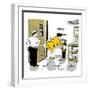 Hazel Cartoon-Ted Key-Framed Giclee Print