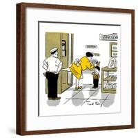 Hazel Cartoon-Ted Key-Framed Giclee Print