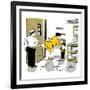 Hazel Cartoon-Ted Key-Framed Giclee Print