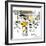 Hazel Cartoon-Ted Key-Framed Giclee Print