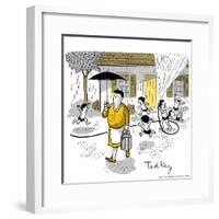 Hazel Cartoon-Ted Key-Framed Giclee Print