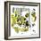 Hazel Cartoon-Ted Key-Framed Giclee Print