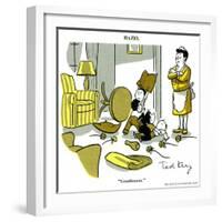 Hazel Cartoon-Ted Key-Framed Giclee Print