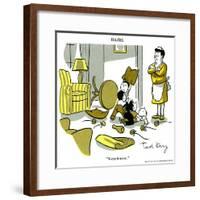 Hazel Cartoon-Ted Key-Framed Giclee Print