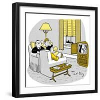 Hazel Cartoon-Ted Key-Framed Giclee Print