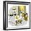 Hazel Cartoon-Ted Key-Framed Giclee Print