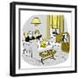 Hazel Cartoon-Ted Key-Framed Giclee Print