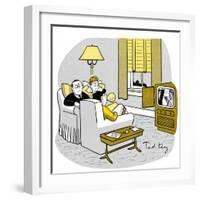 Hazel Cartoon-Ted Key-Framed Giclee Print