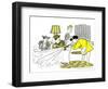 Hazel Cartoon-Ted Key-Framed Giclee Print