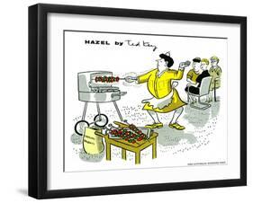 Hazel Cartoon-Ted Key-Framed Giclee Print