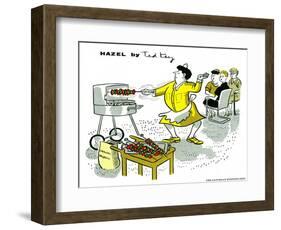 Hazel Cartoon-Ted Key-Framed Giclee Print