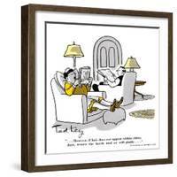 Hazel Cartoon-Ted Key-Framed Giclee Print