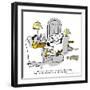 Hazel Cartoon-Ted Key-Framed Giclee Print