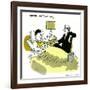 Hazel Cartoon-Ted Key-Framed Giclee Print