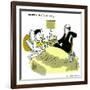 Hazel Cartoon-Ted Key-Framed Giclee Print