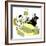 Hazel Cartoon-Ted Key-Framed Giclee Print