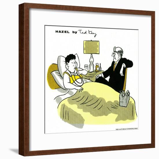 Hazel Cartoon-Ted Key-Framed Giclee Print