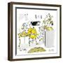 Hazel Cartoon-Ted Key-Framed Giclee Print