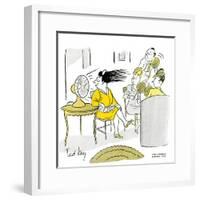 Hazel Cartoon-Ted Key-Framed Giclee Print