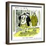 Hazel Cartoon-Ted Key-Framed Giclee Print