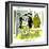 Hazel Cartoon-Ted Key-Framed Premium Giclee Print