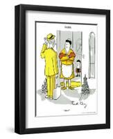 Hazel Cartoon-Ted Key-Framed Premium Giclee Print