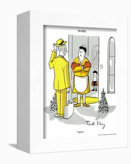 Hazel Cartoon-Ted Key-Framed Giclee Print