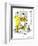 Hazel Cartoon-Ted Key-Framed Giclee Print